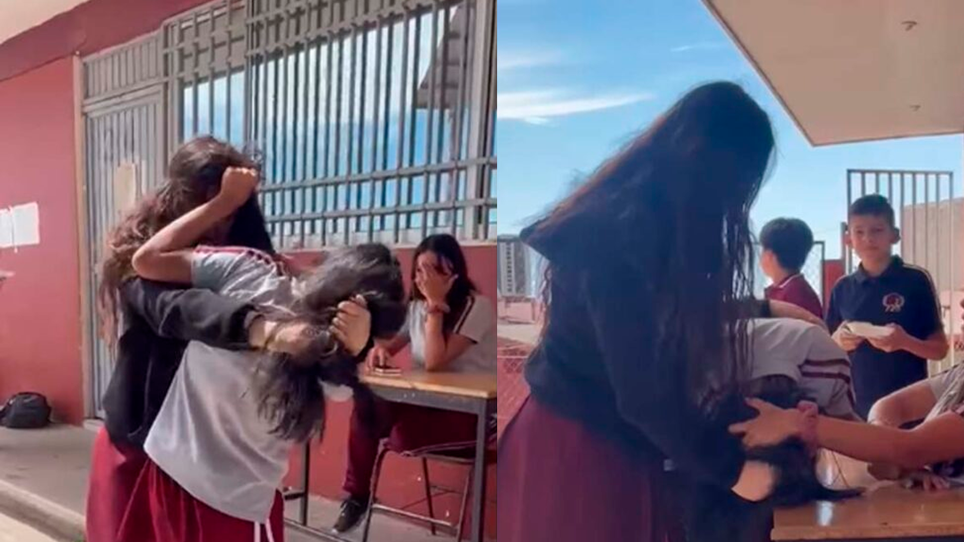 VIDEO | Captan a alumna de secundaria dar golpiza a compañera; tras ser  separadas festeja con sus amigos - Grupo Marmor