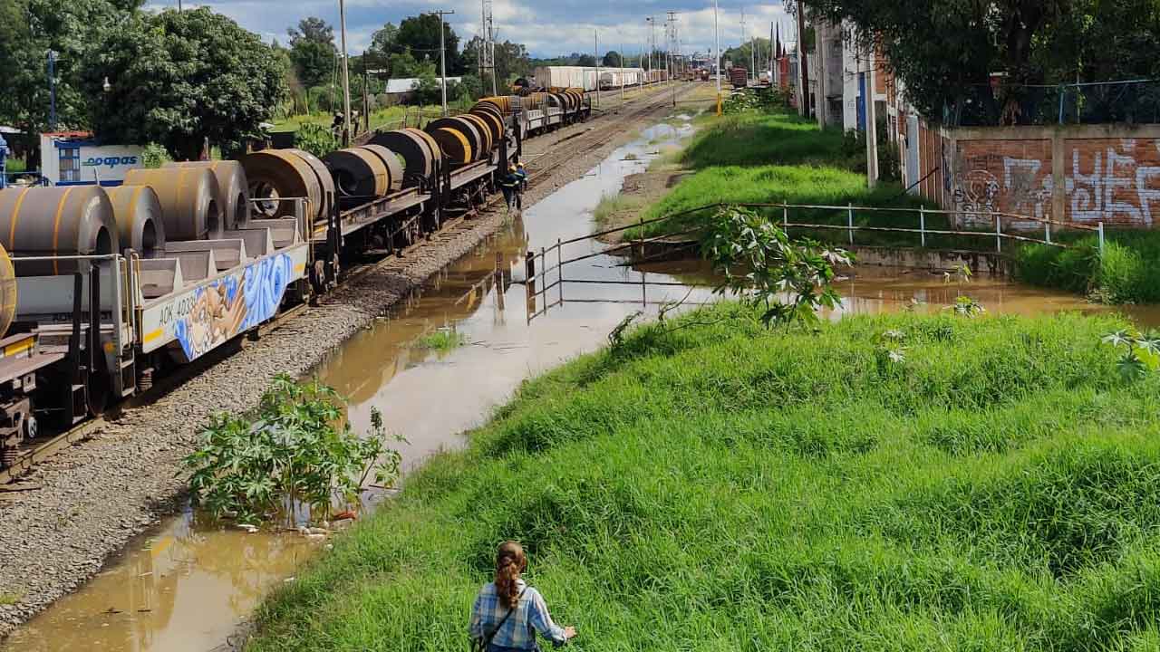 #VIDEO// 2 Drenajes de Morelia están al límite, informa PC Municipal