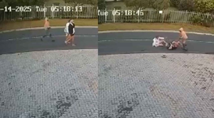 #VIDEO | Pareja de adultos mayores sobreviven a brutal ataque de un ladrón