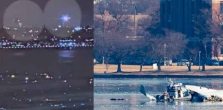 #VIDEO | Divulgan un nuevo video del choque entre el avión de American Airlines y el helicóptero militar en Washington