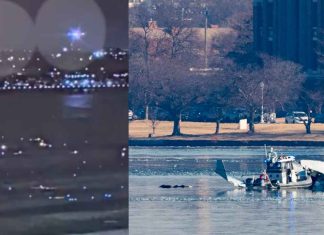 #VIDEO | Divulgan un nuevo video del choque entre el avión de American Airlines y el helicóptero militar en Washington