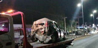 #ÚltimaHora #VIDEOS | Hombre en estado de ebriedad choca auto en el que iba una familia en el Libramiento de #Morelia