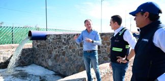 Carlos Soto realizó visita a la obra del Cárcamo Rinconada
