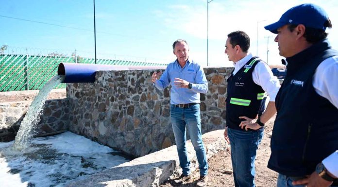 Carlos Soto realizó visita a la obra del Cárcamo Rinconada