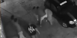 #Video // Brutal agresión a mujer por parte de exnovio y sus amigos