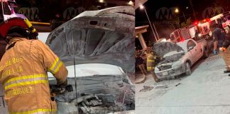 #Video | ¿Qué ocasionó el incendio de camioneta en plaza Las Américas de Morelia?