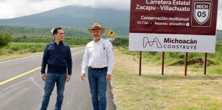Invertidos casi 6 mil mdp en 22 proyectos carreteros multianuales de Michoacán: Bedolla