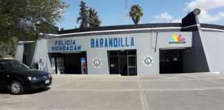 Cuatro morelianos terminaron en barandilla durante celebración de año nuevo