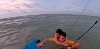 #VIDEO | Deportista olímpico salva a una joven de ahogarse