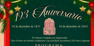 ¡Diciembre llega con festividades en Angamacutiro!