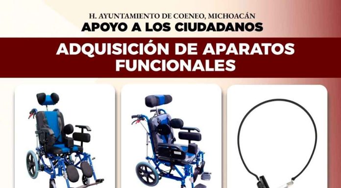 Ayuntamiento de Coeneo ofrece apoyo para mejorar la calidad de vida de sus habitantes