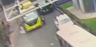 #VIDEO | Señora de la tercera edad es atropellada al intentar cruzar la calle