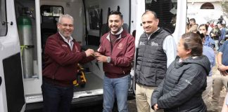 Entrega Bedolla ambulancia a Huandacareo; se beneficiarán 12 mil habitantes