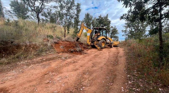 #Imágenes | Coeneo: Rehabilitan caminos sacacosechas en San Pedro Zipiajo para impulsar el desarrollo agrícola
