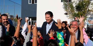 #Imágenes | Alfonso Martínez y empresarios llevan alegría a hijos e hijas de Policía Morelia