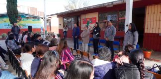 Celeste Ascencio promueve la paz y la convivencia escolar