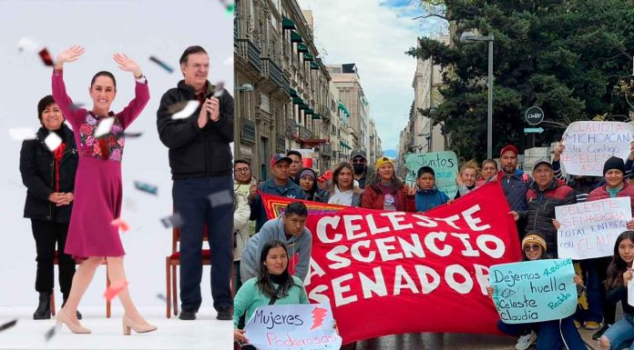 Celeste Ascencio celebra logros de Claudia Sheinbaum a 100 días de gobierno