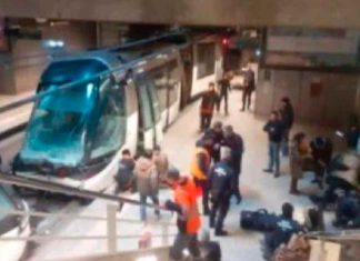 #VIDEO | Choque de trenes deja más de 50 heridos; al menos 20 de ellos de gravedad