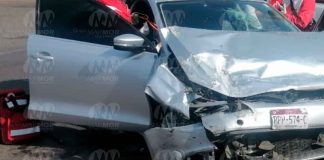 #VIDEO | Se registra choque entre camioneta y auto en la Morelia-Pátzcuaro