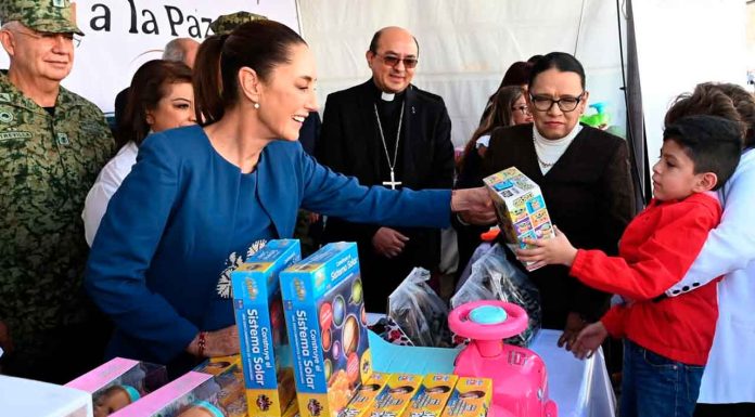 En solo 1 semana “Sí al desarme, sí a la Paz” ha recolectado más de 200 armas: Claudia Sheinbaum