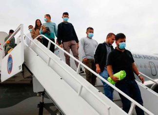 Llegan a Colombia los primeros aviones con migrantes deportados desde EE.UU.