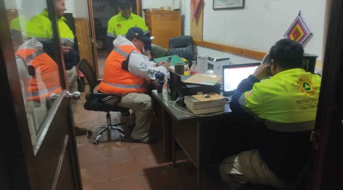 #Imágenes | Atiende PC estatal afectaciones tras sismo en Coalcomán