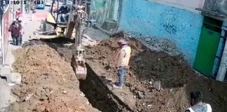 #VIDEO | Deslave deja dos trabajadores muertos en la CDMX