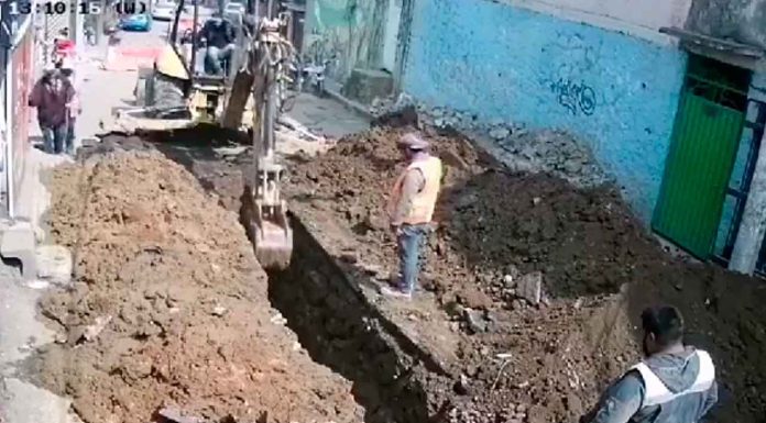 #VIDEO | Deslave deja dos trabajadores muertos en la CDMX