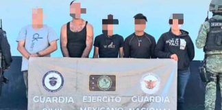 Agentes estatales y federales detienen a 6 personas con armamento en Buenavista: SSP