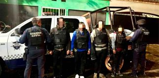 SSP detuvo a 4 hombres que portaban fusiles y equipo táctico
