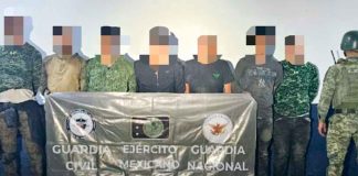 Participa SSP en la detención de 7 Caballeros Templarios en Apatzingán
