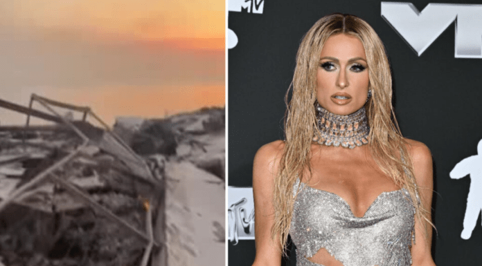 #VIDEO | Paris Hilton muestra su mansión hecha cenizas tras incendios de California