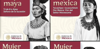 Presenta Gobierno de México nueva imagen 2025, honran a la mujer indígena