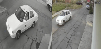 #VIDEOS | #Morelia: Alertan que personas a bordo de un taxi estarían tomando fotos de niños en la López Mateos