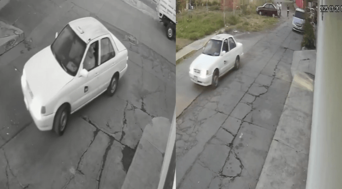 #VIDEOS | #Morelia: Alertan que personas a bordo de un taxi estarían tomando fotos de niños en la López Mateos