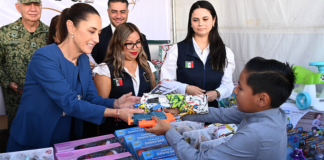 “Sí al Desarme, Sí a la Paz” enseña al mundo que en México construimos justicia y paz: presidenta Claudia Sheinbaum