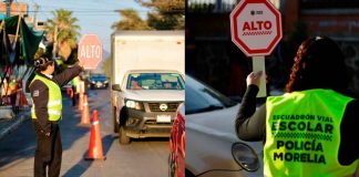 Policía Morelia lanza Escuadrón Vial Escolar para poner orden vial en escuelas