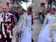 #Viral #VIDEO | Parece que vienen de un funeral, se viraliza el video de una pareja que acaba de casarse #Michoacán