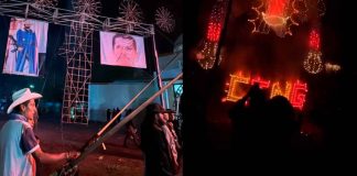 En redes sociales difunden videos de supuesta fiesta en honor al líder del CJNG en municipio michoacano