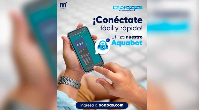 OOAPAS de Morelia renueva su imagen y lanza Aquabot