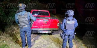 GC recupera 2 vehículos robados, en distintos sitios de Pátzcuaro