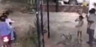 #Video // Sicarios intentan asesinar a hombre con sus hijas presentes; escapan sin lograr su objetivo