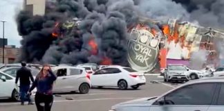 #VIDEO | Evacuan a niños de estancia infantil y kínder por incendio en Culiacán