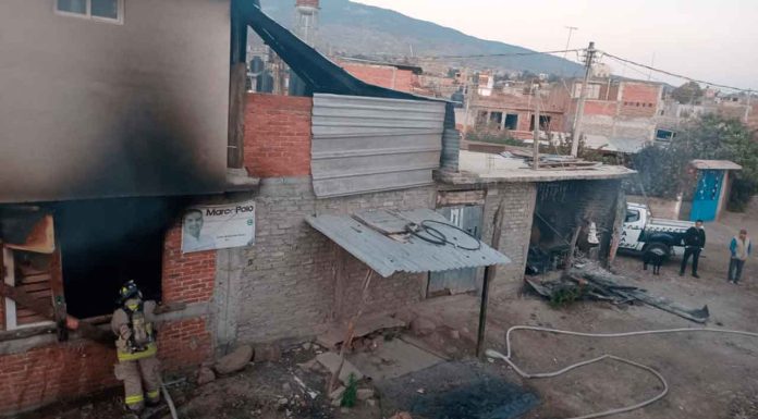 Se reporta intento de incendio en una vivienda ubicada en la zona norte de Morelia