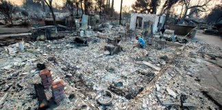 Las muertes confirmadas debido a los incendios en California suben a 24