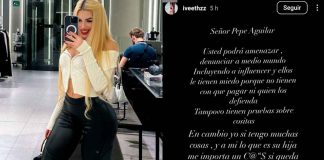Influencer asegura estar embarazada de Christian Nodal y manda mensaje en redes a Pepe Aguilar