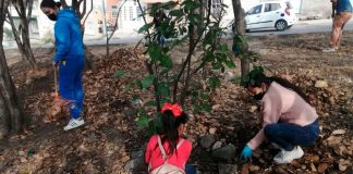 Vecinos de la colonia 3 de agosto se suman a jornada de limpieza del Gobierno de Morelia