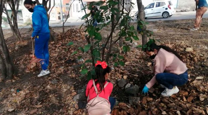Vecinos de la colonia 3 de agosto se suman a jornada de limpieza del Gobierno de Morelia
