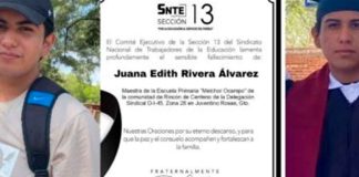 #México: Asesinan a maestra, secuestran a sus dos hijos y los encuentran sin vida