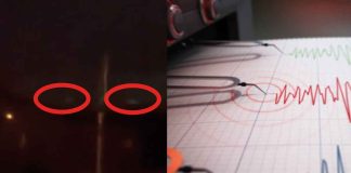 #VIDEO | Captan extrañas luces en Santiago Tangamandapio previo al sismo